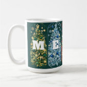 Mug Arbres de Noël Colorés Joyeux (Gauche)
