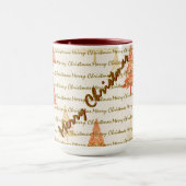 Mug Arbres de Noël de luxe festifs (Centre)