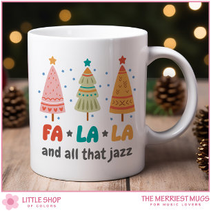 Mug Arbres De Noël De Style Rétro Personnalisables Fa