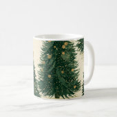 Mug Arbres de Noël Green Gold (Devant droit)