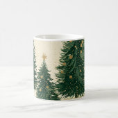 Mug Arbres de Noël Green Gold (Centre)