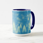 Mug Arbres de Noël magiques (Devant droit)