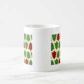 Mug Arbres de Noël Motif de Fêtes (Centre)