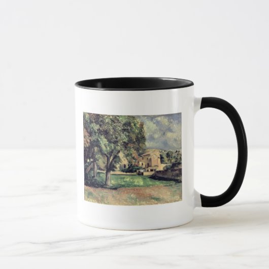 Mug Arbres de Paul Cezanne | en parc, Jas de Bouffan, (Droite)