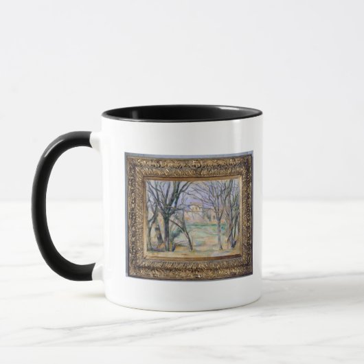 Mug Arbres de Paul Cezanne | et maisons, 1885-86 (Gauche)