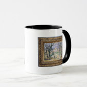 Mug Arbres de Paul Cezanne | et maisons, 1885-86 (Devant droit)