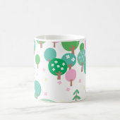 Mug Arbres de printemps lunaires (Centre)