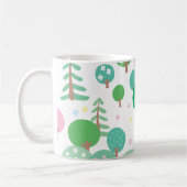 Mug Arbres de printemps lunaires (Gauche)