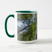 Mug Arbres de séquoia | Comté de Marin, Californie (Gauche)