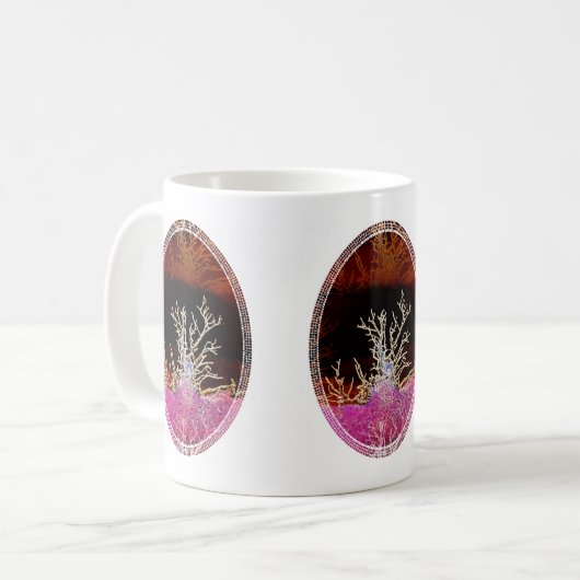 MUG ARBRES D'HIVER (Devant gauche)