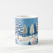 Mug Arbres d'hiver dans la neige (Centre)