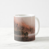 MUG ARBRES EN FEUX VERTS ET CORPS D'EAU (Devant droit)