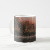 MUG ARBRES EN FEUX VERTS ET CORPS D'EAU (Devant gauche)