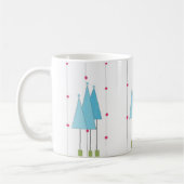 Mug Arbres fantaisistes bleus (Gauche)
