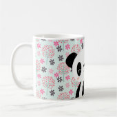Mug Arbres, fleurs, et ours panda (Gauche)