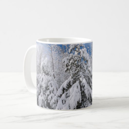 Mug Arbres neigeux (Devant gauche)