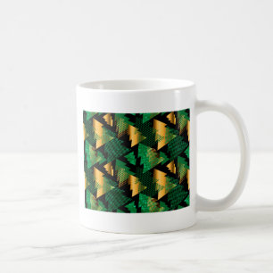 Mug arbres noël en or noir