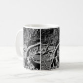 MUG ARBRES NOIRS ET BLANCS (Devant gauche)