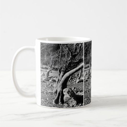 MUG ARBRES NOIRS ET BLANCS (Gauche)