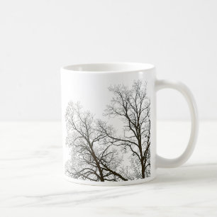 Mug Arbres nus et ciel Cool Design naturel