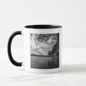 Mug Arbres par le lac B&W (Gauche)