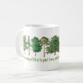 Mug Arbres Plantes - Arbre, Gros (Devant gauche)