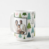 Mug Arbres rétro (Devant gauche)