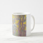 Mug Arbres sur Arrière - plan Jaune, Redon (Devant droit)