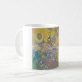 Mug Arbres sur Arrière - plan Jaune, Redon (Devant gauche)