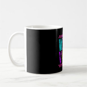 Mug Arc à carreaux néon Halloween Vibes de sorcière