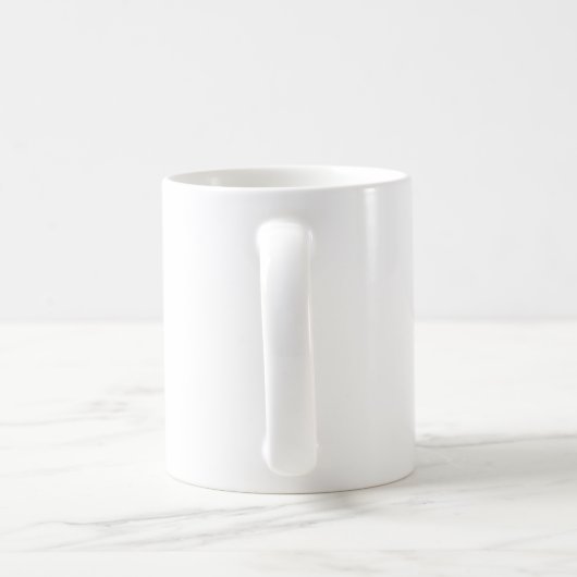 Mug Arc bleu avec étoiles (Poignée)