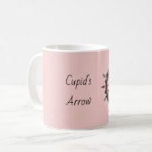 Mug Arc de Cupidon Rouge Rose (Devant gauche)