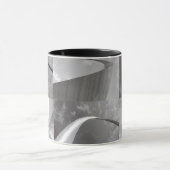 Mug Arc de Gateway célèbre Noir, Blanc & Gris (Centre)