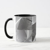 Mug Arc de Gateway célèbre Noir, Blanc & Gris (Gauche)