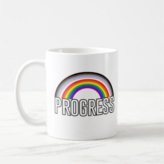 Mug Arc de la fierté Progressiste (Gauche)