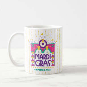 Mug Arc de Mardi Gras, Galveston, Texas