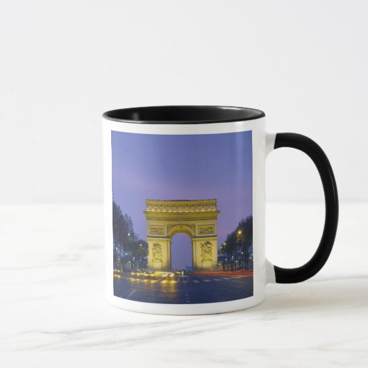 Mug Arc de Triomphe, Paris, France, (Droite)