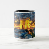 Mug Arc de Triomphe, Paris, France (Centre)