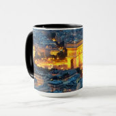 Mug Arc de Triomphe, Paris, France (Devant gauche)