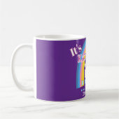 Mug Arc-en-ciel 21 Anniversaire Violet (Gauche)