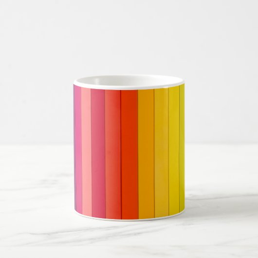 Mug Arc-en-ciel à bandes multiples (Centre)