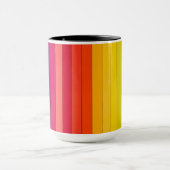 Mug Arc-en-ciel à bandes multiples (Centre)
