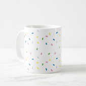 Mug Arc-en-ciel arrose la boue de café Motif (Devant gauche)