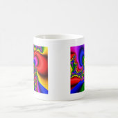 Mug arc-en-ciel art fractal (Centre)