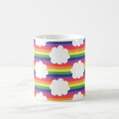 Mug Arc-en-ciel avec nuages (Centre)