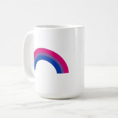 Mug Arc-en-ciel bisexuel (Devant gauche)