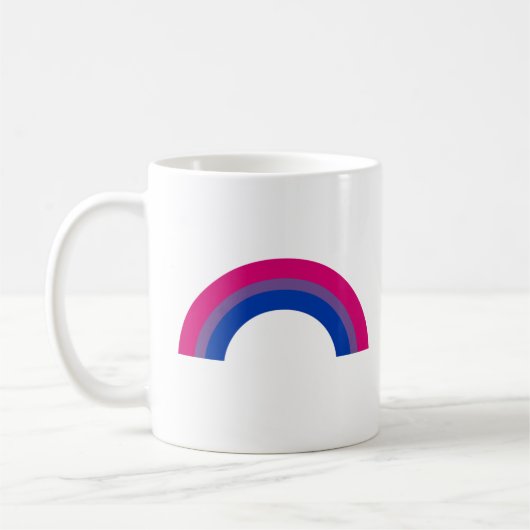 Mug Arc-en-ciel bisexuel (Gauche)