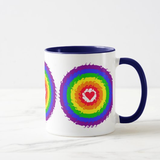 Mug Arc-en-ciel Bouteille (Droite)