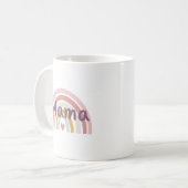 Mug Arc en ciel chic "Mama" (Devant gauche)