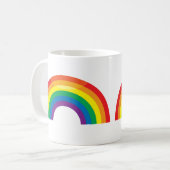 Mug Arc-en-ciel classique (Devant gauche)